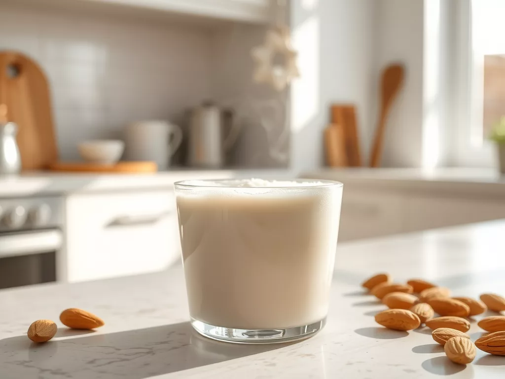 Mandelmilch aufschäumen: Die besten Tipps für perfekten Milchschaum
